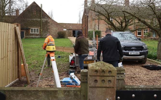 Work continues to install fencing around Marsh Farm. Marsh Farm is just along the road from Wood Farm on the Sandringham Estate where Andrew Mountbatten-Windsor is staying. Mountbatten-Windsor was arrested last week, and taken to Aylsham police station before being released under investigation, and returning to Wood Farm. Andrew Mountbatten-Windsor, formerly Prince Andrew The Duke of York, has previously denied any wrongdoing in relation to sex offender Jeffrey Epstein. Andrew Mountbatten-Windsor, Sandringham, Norfolk, on 25th February, 2026 
