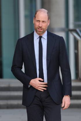 . 25 02 2026. London, United Kingdom. Prince William leaving the Francis Crick Institute in London.  xStephenxLockx xi-Imagesx IIM-26593-0002