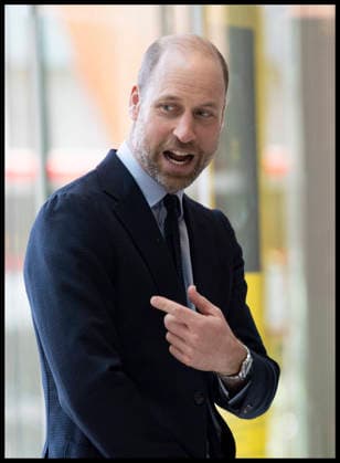 . 25 02 2026. London, United Kingdom. Prince William arriving at the Francis Crick Institute in London.  xStephenxLockx xi-Imagesx IIM-26593-0005