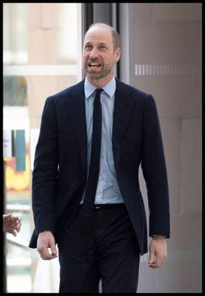 . 25 02 2026. London, United Kingdom. Prince William arriving at the Francis Crick Institute in London.  xStephenxLockx xi-Imagesx IIM-26593-0007
