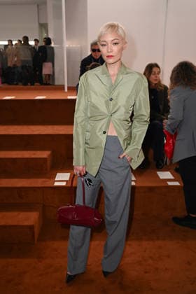 Milan, Milan Women s Fashion Week Fall Winter 2026 27 - Women s Fashion, Fall Winter 2026 27 - Jil Sander fashion show - Front Row in the photo: Pom Klementieff  Copyright: xSimonaxChiocciax xipa-agency.netx xFotosickix IPA_Agency_IPA72007686