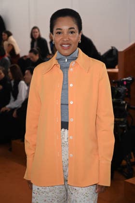 Milan, Milan Women s Fashion Week Fall Winter 2026 27 - Women s Fashion, Fall Winter 2026 27 - Jil Sander fashion show - Front Row in the photo: Tamu McPherson  Copyright: xSimonaxChiocciax xipa-agency.netx xFotosickix IPA_Agency_IPA72007721