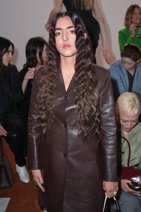 Milan, Milan Women s Fashion Week Fall Winter 2026 27 - Women s Fashion, Fall Winter 2026 27 - Jil Sander fashion show - Front Row in the photo: Joan Thiele  Copyright: xSimonaxChiocciax xipa-agency.netx xFotosickix IPA_Agency_IPA72007767