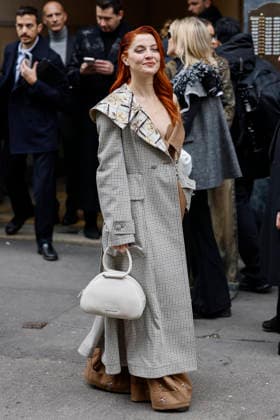 Antonio Marras - Guest arrival - Milan Fashion Week - Womenswear Fall Winter 2026 2027 MILAN, ITALY - FEBRUARY 25: Noenie is seen outside Antonio Marras show during the Milan Fashion Week - Womenswear Fall Winter 2026 2027 on February 25, 2026 in Milan, Italy. Photo by Marco Piovanotto Abacapress.com  Copyright: xPiovanottoxMarco ABACAx