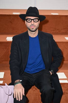 Milan, Milan Women s Fashion Week Fall Winter 2026 27 - Women s Fashion, Fall Winter 2026 27 - Jil Sander fashion show - Front Row in the photo: Johnatan  Copyright: xSimonaxChiocciax xipa-agency.netx xFotosickix IPA_Agency_IPA72007624