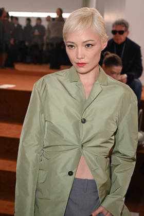 Milan, Milan Women s Fashion Week Fall Winter 2026 27 - Women s Fashion, Fall Winter 2026 27 - Jil Sander fashion show - Front Row in the photo: Pom Klementieff  Copyright: xSimonaxChiocciax xipa-agency.netx xFotosickix IPA_Agency_IPA72007692