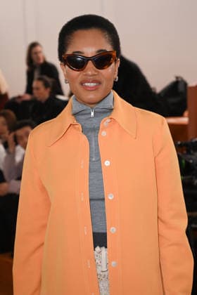 Milan, Milan Women s Fashion Week Fall Winter 2026 27 - Women s Fashion, Fall Winter 2026 27 - Jil Sander fashion show - Front Row in the photo: Tamu McPherson  Copyright: xSimonaxChiocciax xipa-agency.netx xFotosickix IPA_Agency_IPA72007711