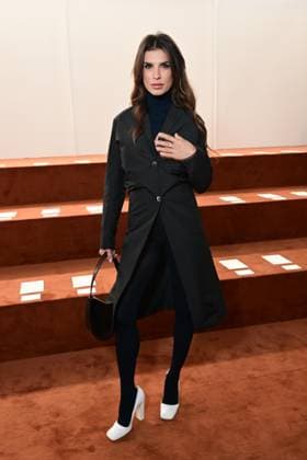 Milano Fashion Week - Women F W 26-27 Jim Sander Men and Women Fashion Show Front Row Milan, Italy Elisabetta Canalis Milano Fashion Week - Women F W 26-27 Jim Sander Men and Women Fashion Show Front Row Milan, Italy 25th February 2026 SGPItalia id 134523_002 * Not Exclusive  Copyright: xMAXxMONTINGELLI SGPx
