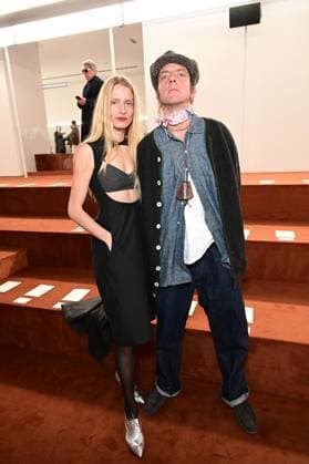 Milano Fashion Week - Women F W 26-27 Jim Sander Men and Women Fashion Show Front Row Milan, Italy Viviane Hausstein;guest Milano Fashion Week - Women F W 26-27 Jim Sander Men and Women Fashion Show Front Row Milan, Italy 25th February 2026 SGPItalia id 134523_002 * Not Exclusive  Copyright: xMAXxMONTINGELLI SGPx