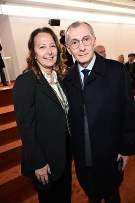 Milano Fashion Week - Women F W 26-27 Jim Sander Men and Women Fashion Show Front Row Milan, Italy Stefania Lazzaroni;Ubaldo Minelli Milano Fashion Week - Women F W 26-27 Jim Sander Men and Women Fashion Show Front Row Milan, Italy 25th February 2026 SGPItalia id 134523_002 * Not Exclusive  Copyright: xMAXxMONTINGELLI SGPx