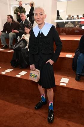 Milano Fashion Week - Women F W 26-27 Jim Sander Men and Women Fashion Show Front Row Milan, Italy Bryanboy Milano Fashion Week - Women F W 26-27 Jim Sander Men and Women Fashion Show Front Row Milan, Italy 25th February 2026 SGPItalia id 134523_002 * Not Exclusive  Copyright: xMAXxMONTINGELLI SGPx