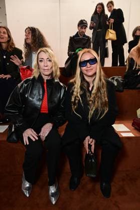 Milano Fashion Week - Women F W 26-27 Jim Sander Men and Women Fashion Show Front Row Milan, Italy Chiara Barzini;Jina Khayyer;Kim Gordon Milano Fashion Week - Women F W 26-27 Jim Sander Men and Women Fashion Show Front Row Milan, Italy 25th February 2026 SGPItalia id 134523_002 * Not Exclusive  Copyright: xMAXxMONTINGELLI SGPx