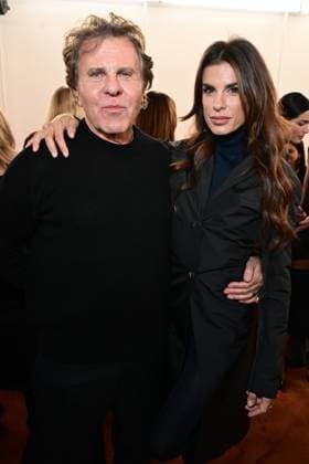 Milano Fashion Week - Women F W 26-27 Jim Sander Men and Women Fashion Show Front Row Milan, Italy Renzo Rosso;Elisabetta Canalis Milano Fashion Week - Women F W 26-27 Jim Sander Men and Women Fashion Show Front Row Milan, Italy 25th February 2026 SGPItalia id 134523_002 * Not Exclusive  Copyright: xMAXxMONTINGELLI SGPx