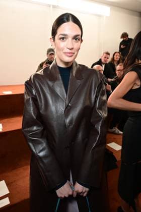 Milano Fashion Week - Women F W 26-27 Jim Sander Men and Women Fashion Show Front Row Milan, Italy Greta Ferro Milano Fashion Week - Women F W 26-27 Jim Sander Men and Women Fashion Show Front Row Milan, Italy 25th February 2026 SGPItalia id 134523_002 * Not Exclusive  Copyright: xMAXxMONTINGELLI SGPx