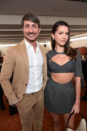 Milano Fashion Week - Women F W 26-27 Jim Sander Men and Women Fashion Show Front Row Milan, Italy Matteo Franceschini;Chiara King Milano Fashion Week - Women F W 26-27 Jim Sander Men and Women Fashion Show Front Row Milan, Italy 25th February 2026 SGPItalia id 134523_002 * Not Exclusive  Copyright: xMAXxMONTINGELLI SGPx