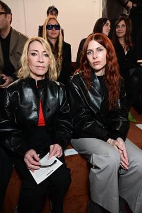 Milano Fashion Week - Women F W 26-27 Jim Sander Men and Women Fashion Show Front Row Milan, Italy Kim Gordon;Laurel Halo Milano Fashion Week - Women F W 26-27 Jim Sander Men and Women Fashion Show Front Row Milan, Italy 25th February 2026 SGPItalia id 134523_002 * Not Exclusive  Copyright: xMAXxMONTINGELLI SGPx
