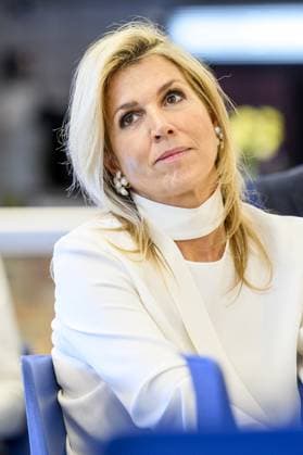 Queen Maxima Working Visit In Rotterdam Queen Maxima honorary chair of the Financially Healthy Netherlands Foundation visiting the Irene Neighborhood House in the Bloemhof district of Rotterdam, Netherlands on February 25, 2026. Photo by Patrick van Emst Bruno Press ABACAPRESS.COM Rotterdam Netherlands  Copyright: xBrunoxPress ABACAx