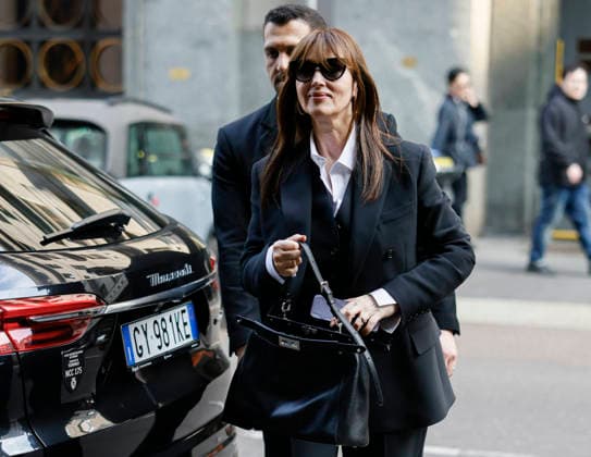 Monica Bellucci - Milan Fashion Week - Womenswear Fall Winter 2026 2027 MILAN, ITALY - FEBRUARY 25:Monica Bellucci is spotted outside her hotel during the Milan Fashion Week - Womenswear Fall Winter 2026 2027 on February 25, 2026 in Milan, Italy. Photo by Marco Piovanotto Abacapress.com Milan Italy  Copyright: xPiovanottoxMarco ABACAx