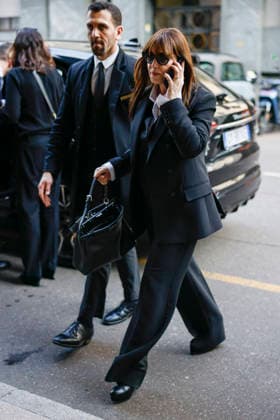 Monica Bellucci - Milan Fashion Week - Womenswear Fall Winter 2026 2027 MILAN, ITALY - FEBRUARY 25:Monica Bellucci is spotted outside her hotel during the Milan Fashion Week - Womenswear Fall Winter 2026 2027 on February 25, 2026 in Milan, Italy. Photo by Marco Piovanotto Abacapress.com Milan Italy  Copyright: xPiovanottoxMarco ABACAx