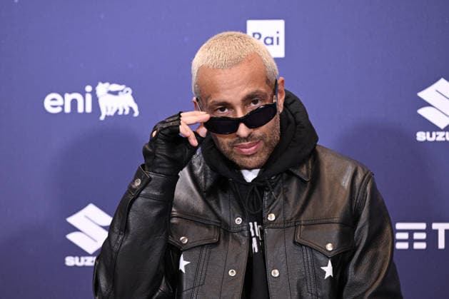 76th Italian Song Festival, Photocall 76th Italian Song Festival.Photocall. Pictured is Luche. Sanremo, Italy 25 feb 2026, Credit:Maria Laura Antonelli Avalon Italy, Sanremo  Copyright: xMariaxLauraxAntonellix xAvalonx 1078193508