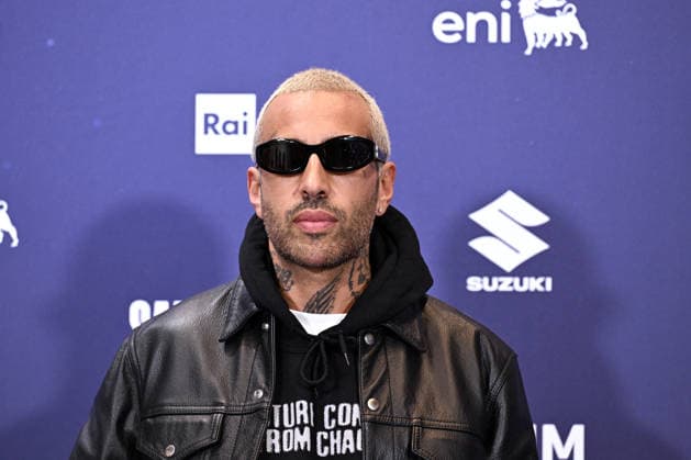 76th Italian Song Festival, Photocall 76th Italian Song Festival.Photocall. Pictured is Luche. Sanremo, Italy 25 feb 2026, Credit:Maria Laura Antonelli Avalon Italy, Sanremo  Copyright: xMariaxLauraxAntonellix xAvalonx 1078193518