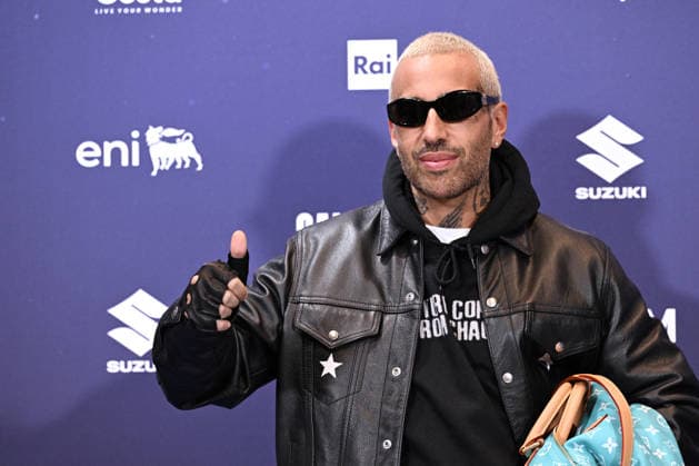 76th Italian Song Festival, Photocall 76th Italian Song Festival.Photocall. Pictured is Luche. Sanremo, Italy 25 feb 2026, Credit:Maria Laura Antonelli Avalon Italy, Sanremo  Copyright: xMariaxLauraxAntonellix xAvalonx 1078193556