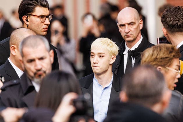 News - Fendi - Celebrity arrivals - Milan Fashion Week - Womenswear Fall Winter 2026 2027 Bang Chan is seen leaving the Fendi fashion show during the Milan Fashion Week - Womenswear Fall Winter 2026 2027 on February 25, 2026 in Milan, Italy. Photo: Cinzia Camela. Milan Via Solari, 35 Italy Copyright: xCinziaxCamelax xLiveMediax LPN_2314643