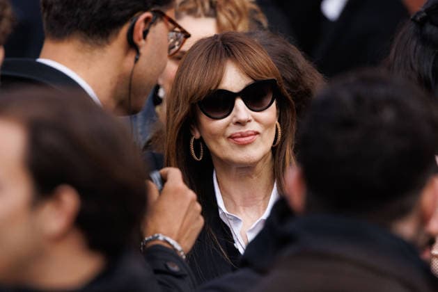 News - Fendi - Celebrity arrivals - Milan Fashion Week - Womenswear Fall Winter 2026 2027 Monica Bellucci is seen leaving the Fendi fashion show during the Milan Fashion Week - Womenswear Fall Winter 2026 2027 on February 25, 2026 in Milan, Italy. Photo: Cinzia Camela. Milan Via Solari, 35 Italy Copyright: xCinziaxCamelax xLiveMediax LPN_2314674