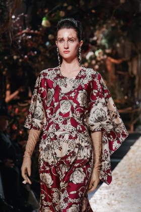 Milan, Milan Fashion Week Womenswear Fall Winter 2026 2027 - Women s Fashion, Fall Winter 2026 2027 - Antonio Marras Fashion Show - Catwalk. Pictured: detail  Copyright: xAlessandroxBremecx xipa-agency.netx xx IPA_Agency_IPA72018336