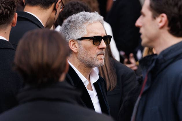 News - Fendi - Celebrity arrivals - Milan Fashion Week - Womenswear Fall Winter 2026 2027 Giuseppe Fiorello is seen leaving the Fendi fashion show during the Milan Fashion Week - Womenswear Fall Winter 2026 2027 on February 25, 2026 in Milan, Italy. Photo: Cinzia Camela. Milan Via Solari, 35 Italy Copyright: xCinziaxCamelax xLiveMediax LPN_2314741