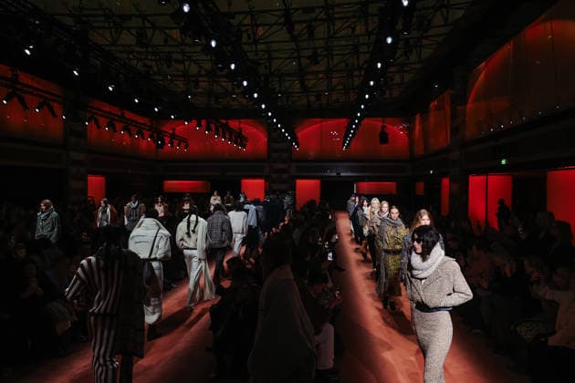 Milan, Milan Fashion Week Womenswear Fall Winter 2026 2027 - Women s Fashion, Fall Winter 2026 2027 - Missoni Fashion Show - Catwalk. Pictured: Finale  Copyright: xAlessandroxBremecx xipa-agency.netx xx IPA_Agency_IPA72018611