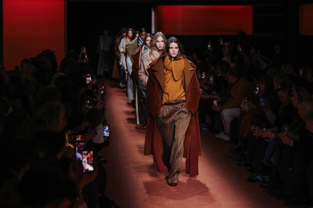 Milan, Milan Fashion Week Womenswear Fall Winter 2026 2027 - Women s Fashion, Fall Winter 2026 2027 - Missoni Fashion Show - Catwalk. Pictured: Finale  Copyright: xAlessandroxBremecx xipa-agency.netx xx IPA_Agency_IPA72018690