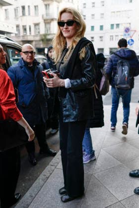 Sarah Pidgeon - Milan Fashion Week - Womenswear Fall Winter 2026 2027 MILAN, ITALY - FEBRUARY 25: Sarah Pidgeon is spotted outside her hotel during the Milan Fashion Week - Womenswear Fall Winter 2026 2027 on February 25, 2026 in Milan, Italy. Photo by Marco Piovanotto Abacapress.com  Copyright: xPiovanottoxMarco ABACAx