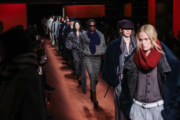 Milan, Milan Fashion Week Womenswear Fall Winter 2026 2027 - Women s Fashion, Fall Winter 2026 2027 - Missoni Fashion Show - Catwalk. Pictured: Finale  Copyright: xAlessandroxBremecx xipa-agency.netx xx IPA_Agency_IPA72018765
