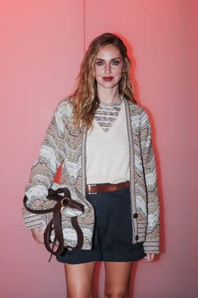 Milan, Milan Fashion Week Womenswear Fall Winter 2026 2027 - Women s Fashion, Fall Winter 2026 2027 - Missoni Fashion Show - Front Row Guests. Pictured: Chiara Ferragni (Italian entrepreneur and blogger)  Copyright: xAlessandroxBremecx xipa-agency.netx xx IPA_Agency_IPA72018922
