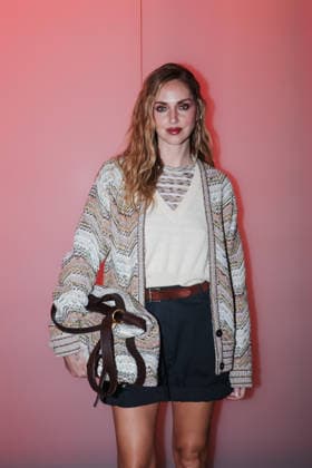 Milan, Milan Fashion Week Womenswear Fall Winter 2026 2027 - Women s Fashion, Fall Winter 2026 2027 - Missoni Fashion Show - Front Row Guests. Pictured: Chiara Ferragni (Italian entrepreneur and blogger)  Copyright: xAlessandroxBremecx xipa-agency.netx xx IPA_Agency_IPA72018930