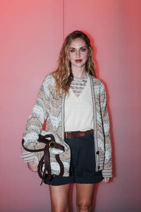 Milan, Milan Fashion Week Womenswear Fall Winter 2026 2027 - Women s Fashion, Fall Winter 2026 2027 - Missoni Fashion Show - Front Row Guests. Pictured: Chiara Ferragni (Italian entrepreneur and blogger)  Copyright: xAlessandroxBremecx xipa-agency.netx xx IPA_Agency_IPA72018933