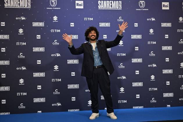 Photo IPP Felice De Martino Sanremo 25 02 2026 76th Italian Song Festival In the photo Francesco Renga Italy Photo Press World Copyright