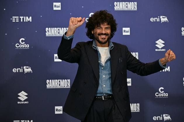 Photo IPP Felice De Martino Sanremo 25 02 2026 76th Italian Song Festival In the photo Francesco Renga Italy Photo Press World Copyright
