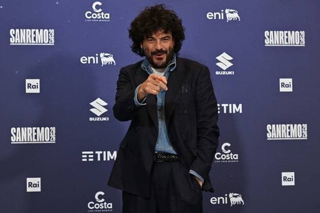 Photo IPP Felice De Martino Sanremo 25 02 2026 76th Italian Song Festival In the photo Francesco Renga Italy Photo Press World Copyright