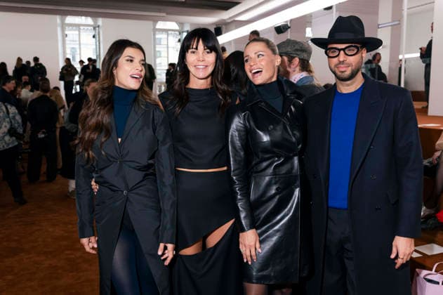 Milano Fashion Week - Women F W 26-27 Jil Sander Men and Women Fashion Show Front Row Milan, Italy Elisabetta Canalis;Arianna Alessi;Michelle Hunziker;Jonathan Kashanian Milano Fashion Week - Women F W 26-27 Jil Sander Men and Women Fashion Show Front Row Milan, Italy 25th February 2026 SGPItalia id 134523_002 * Not Exclusive  Copyright: xx