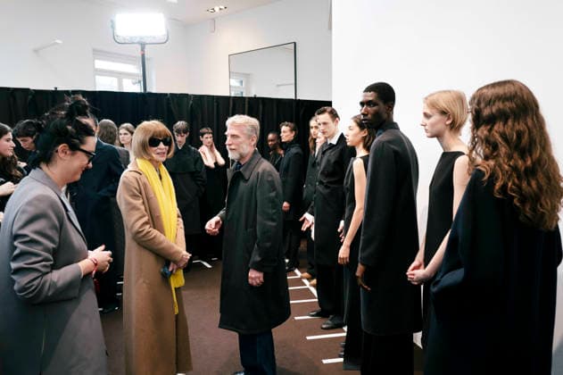 Milano Fashion Week - Women F W 26-27 Jil Sander Men and Women Fashion Show Front Row Milan, Italy Anna Wintour;Simone Bellotti Milano Fashion Week - Women F W 26-27 Jil Sander Men and Women Fashion Show Front Row Milan, Italy 25th February 2026 SGPItalia id 134523_002 * Not Exclusive  Copyright: xx