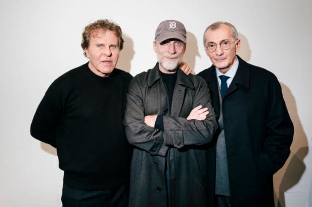 Milano Fashion Week - Women F W 26-27 Jil Sander Men and Women Fashion Show Front Row Milan, Italy Renzo Rosso;Simone Bellotti;Ubaldo Minelli Milano Fashion Week - Women F W 26-27 Jil Sander Men and Women Fashion Show Front Row Milan, Italy 25th February 2026 SGPItalia id 134523_002 * Not Exclusive  Copyright: xx