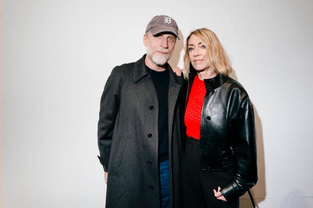 Milano Fashion Week - Women F W 26-27 Jil Sander Men and Women Fashion Show Front Row Milan, Italy Simone Bellotti;Kim Gordon Milano Fashion Week - Women F W 26-27 Jil Sander Men and Women Fashion Show Front Row Milan, Italy 25th February 2026 SGPItalia id 134523_002 * Not Exclusive  Copyright: xx