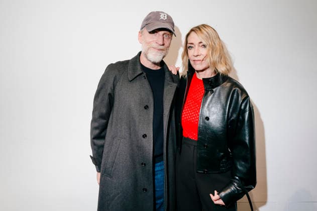 Milano Fashion Week - Women F W 26-27 Jil Sander Men and Women Fashion Show Front Row Milan, Italy Simone Bellotti;Kim Gordon Milano Fashion Week - Women F W 26-27 Jil Sander Men and Women Fashion Show Front Row Milan, Italy 25th February 2026 SGPItalia id 134523_002 * Not Exclusive  Copyright: xx