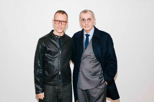 Milano Fashion Week - Women F W 26-27 Jil Sander Men and Women Fashion Show Front Row Milan, Italy Andrea Rigogliosi;Ubaldo Minelli Milano Fashion Week - Women F W 26-27 Jil Sander Men and Women Fashion Show Front Row Milan, Italy 25th February 2026 SGPItalia id 134523_002 * Not Exclusive  Copyright: xx