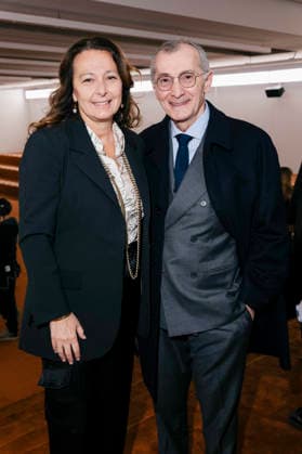Milano Fashion Week - Women F W 26-27 Jil Sander Men and Women Fashion Show Front Row Milan, Italy Stefania Lazzaroni;Ubaldo Minelli Milano Fashion Week - Women F W 26-27 Jil Sander Men and Women Fashion Show Front Row Milan, Italy 25th February 2026 SGPItalia id 134523_002 * Not Exclusive  Copyright: xx