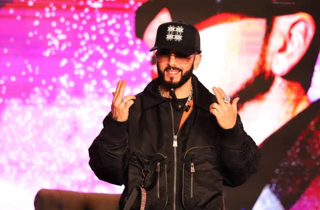 Vina del Mar, February 25, 2026 Yandel at a press conference before his performance at the Festival la cancion de Vina del Mar Manuel Lema Aton Chile, Vina del Mar Chile Aton 1128452  Copyright: MANUELxLEMA xATONxCHILE