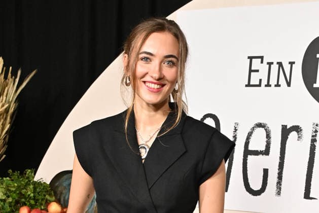 Emmy Pilawa at the photocall for the premiere of the new daily Ein Hof zum Verlieben Sat 1 and Joyn, from 2 03 2026 at 6 pm on 25 02 2026 at the Zoo Palast in Berlin Premiere of the new Sat 1 daily Ein Hof zum Verlieben in Berlin