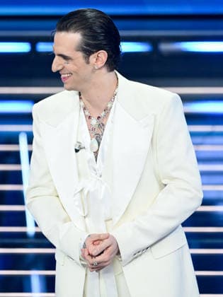Sanremo, 76th Italian Song Festival. Second Night. Pictured: Achille Lauro.  Copyright: xMaurizioxD Avanzox xipa-agency.netx xPoolxSanremox02x IPA_Agency_IPA72024798